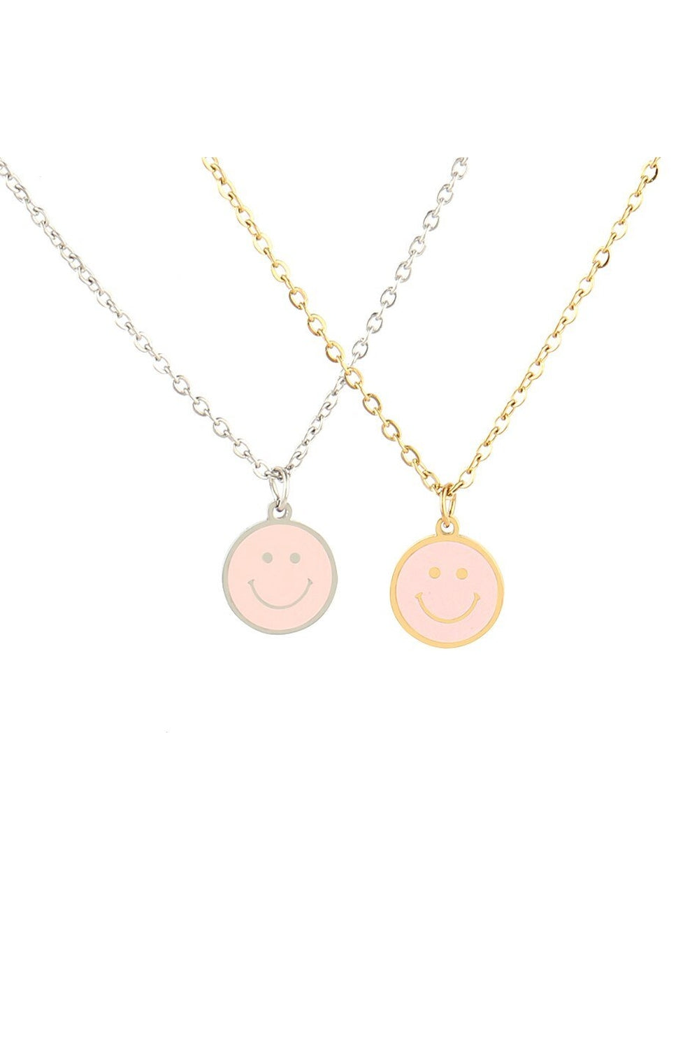 Y2k Preppy Color Smiley Necklace
