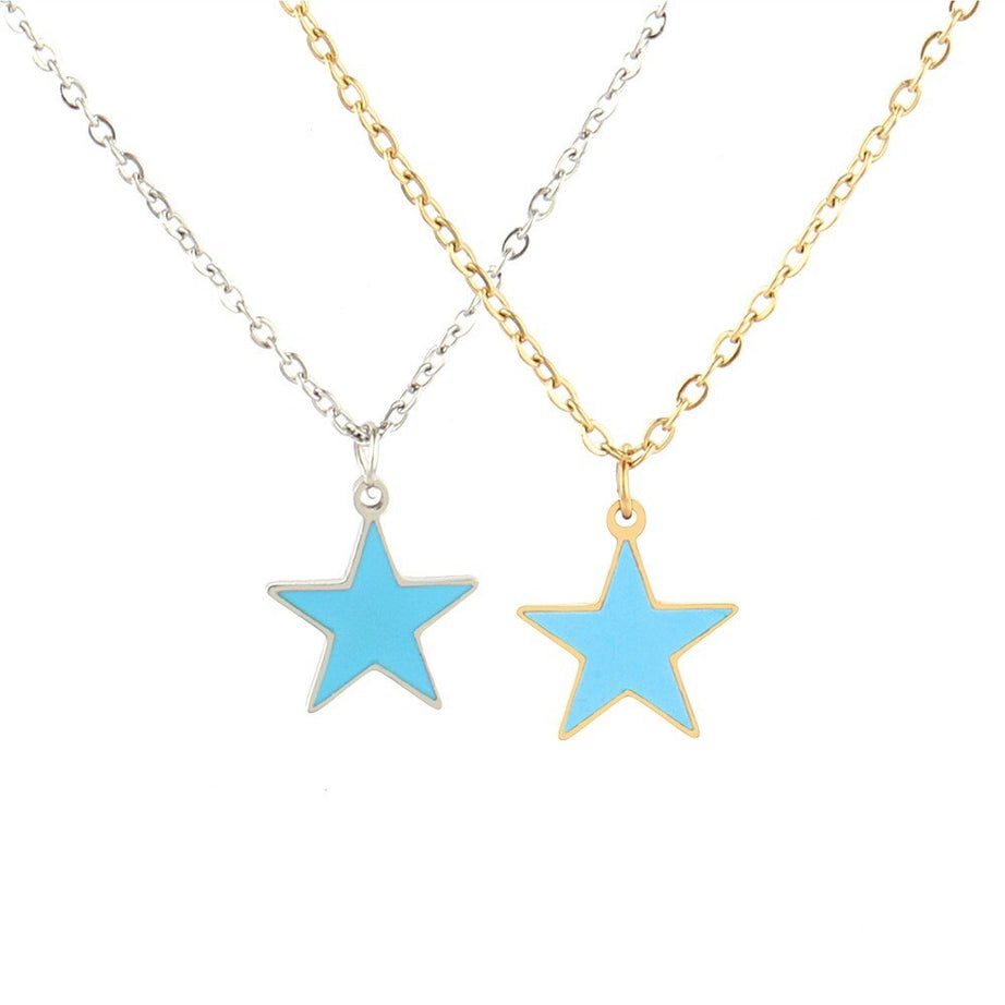 Y2k Preppy Color Smiley Necklace