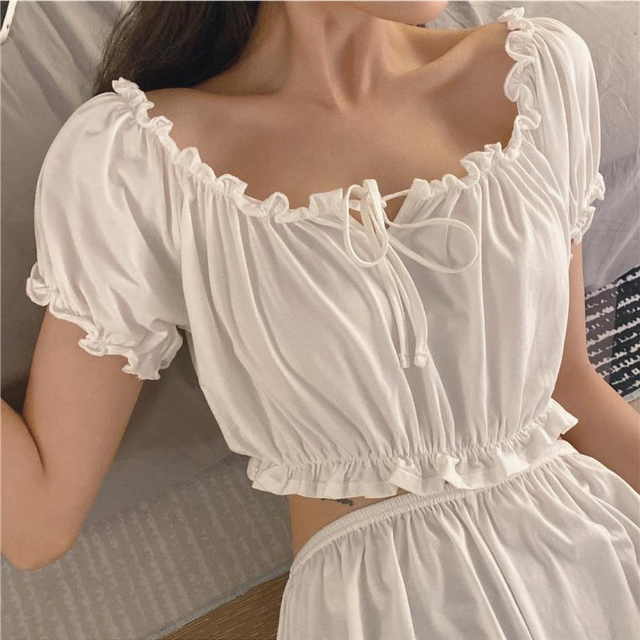 Y2k Preppy Comfortable Pajamas