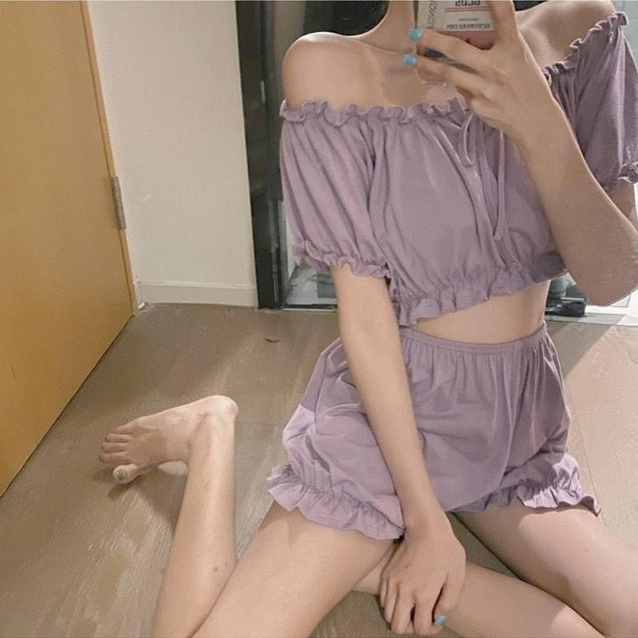 Y2k Preppy Comfortable Pajamas