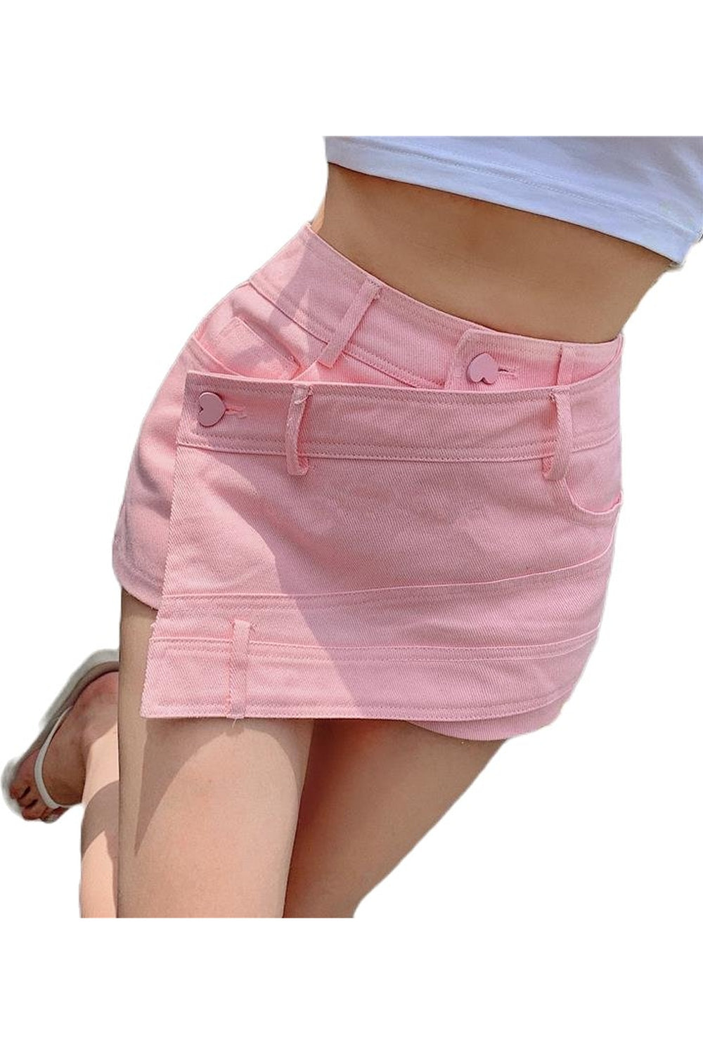 Y2k Preppy Demin Shorts