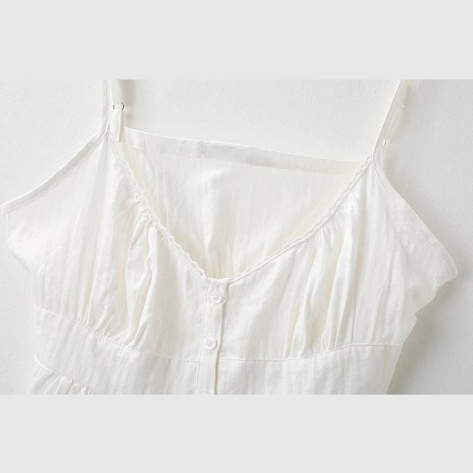 Y2k Preppy Girl Cotton Tank Top