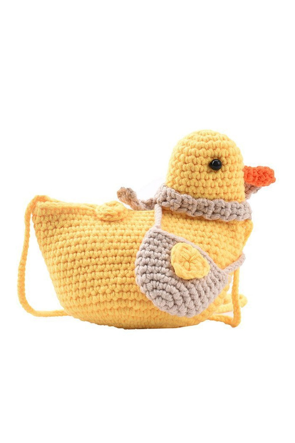 Y2k Preppy Knit Crossbody Bag