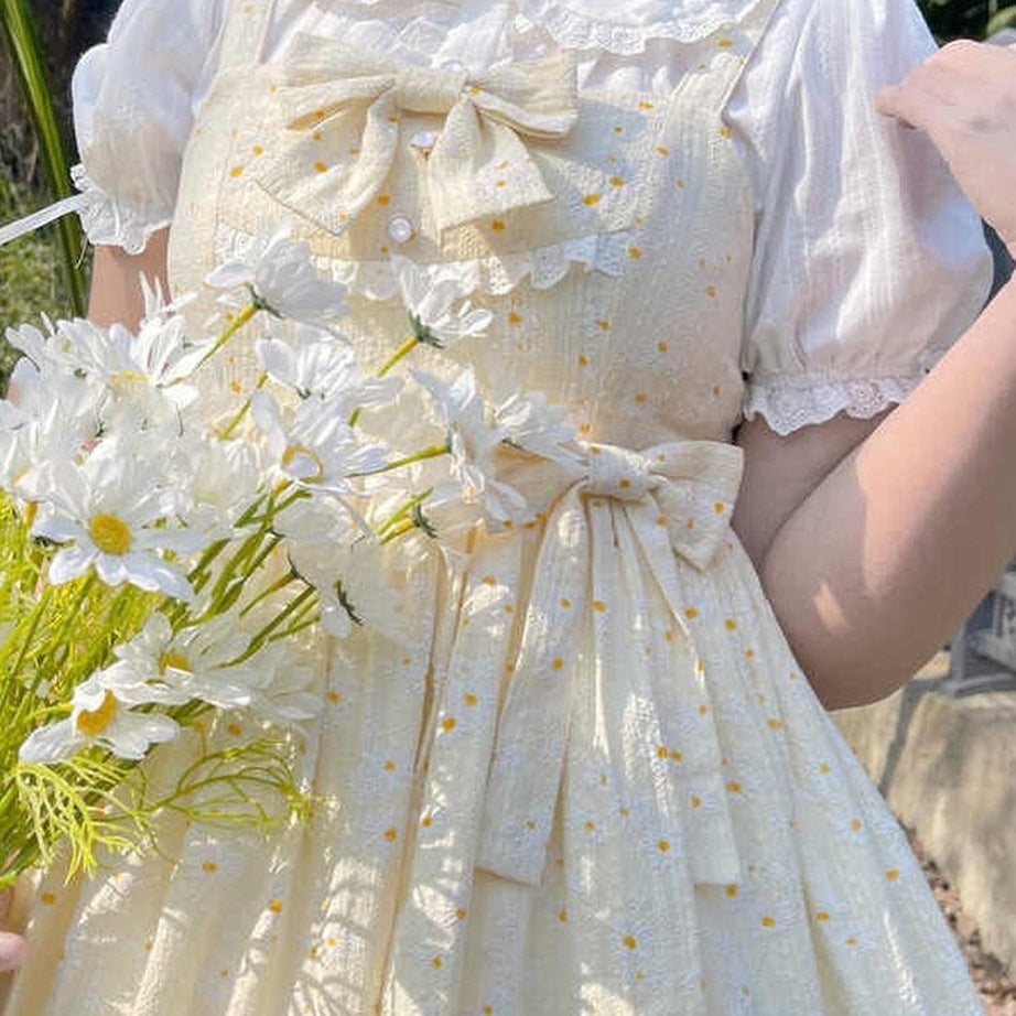 Y2k Preppy Lace Mesh Blouse