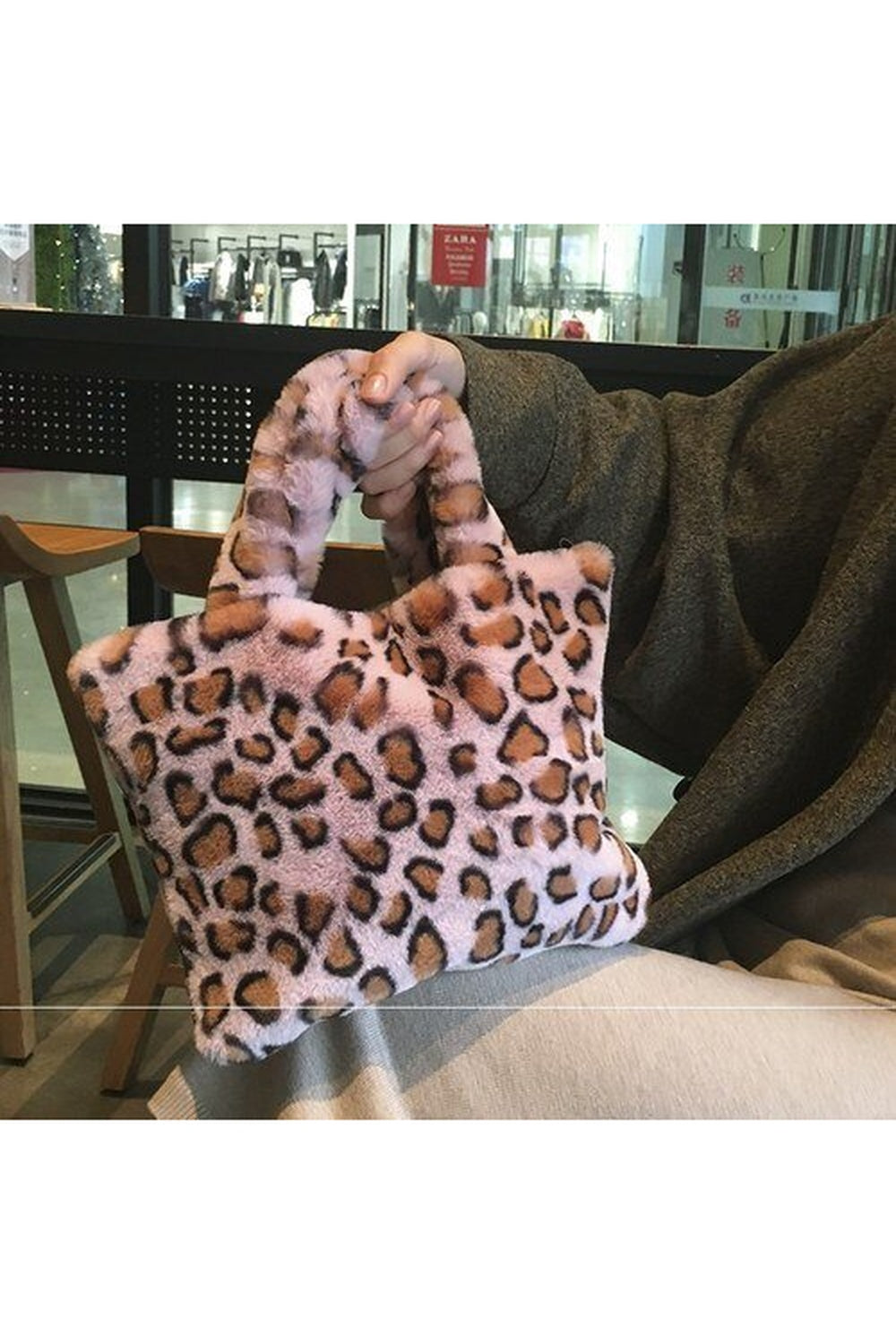 Y2k Preppy Large Cute Plush Handbag