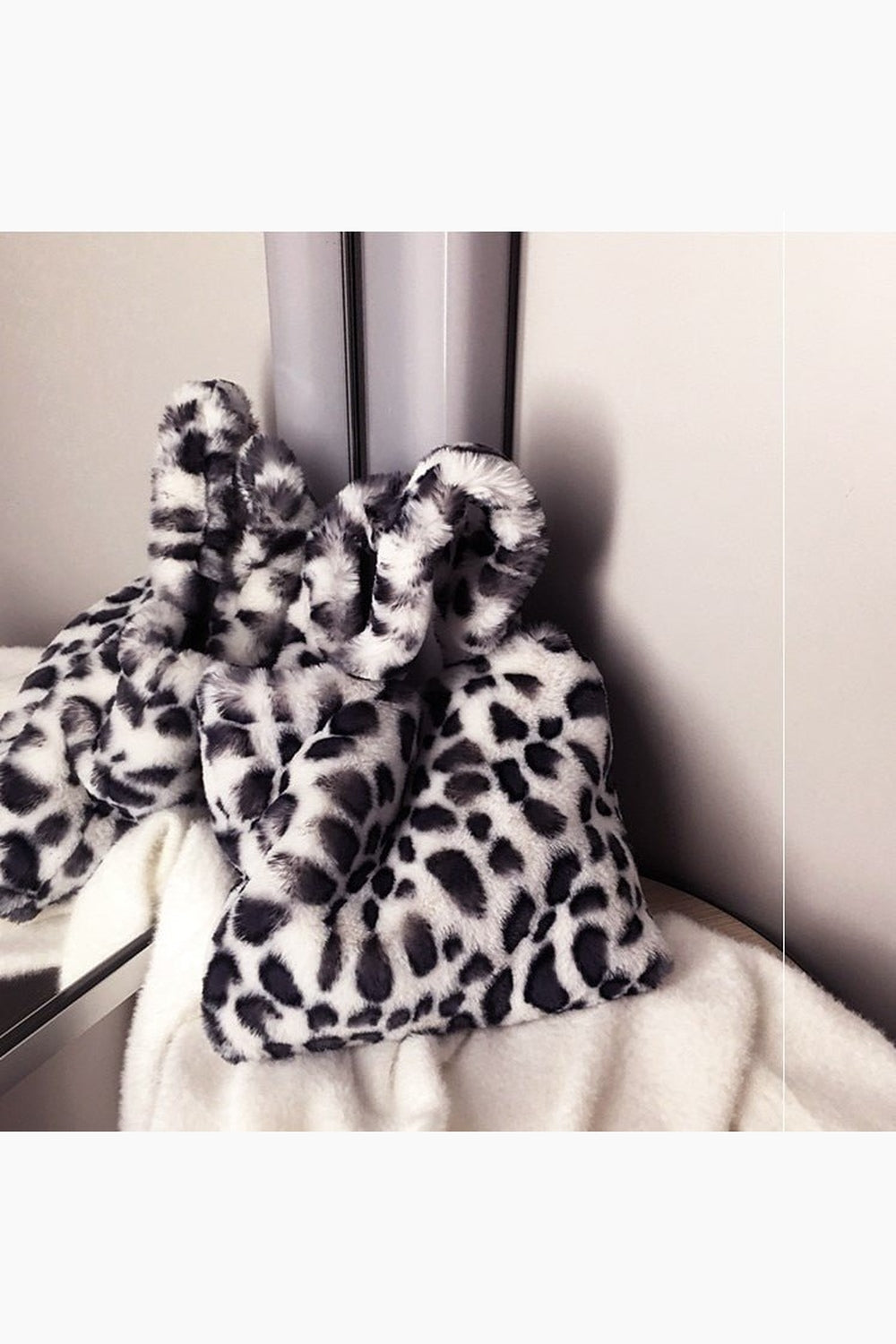 Y2k Preppy Large Cute Plush Handbag