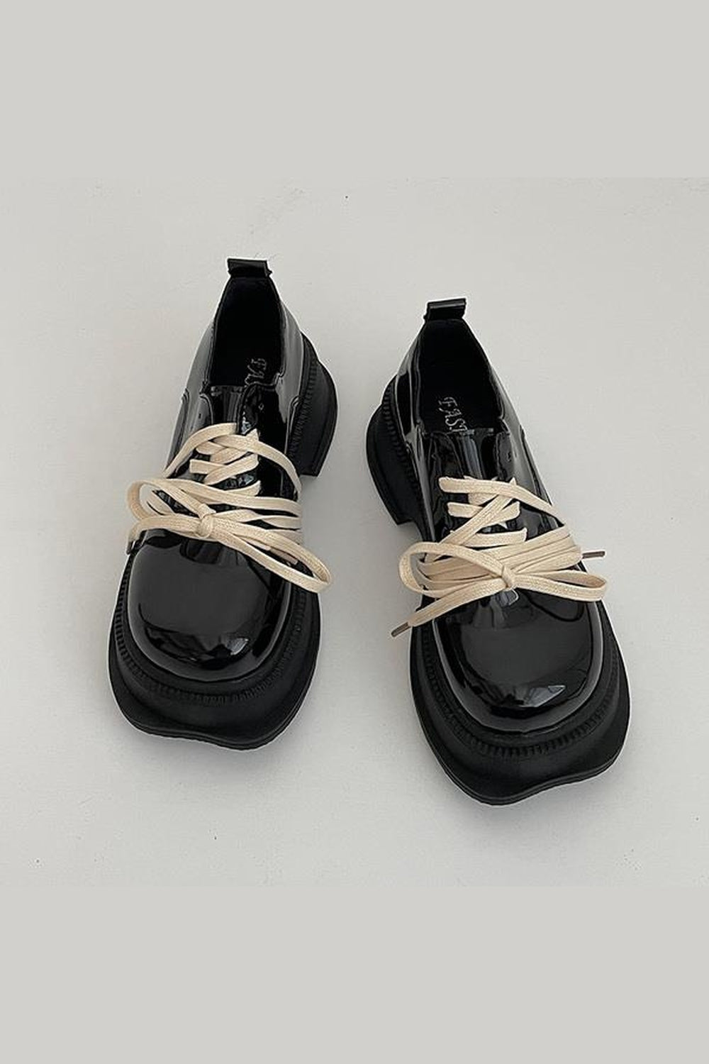 Y2k Preppy Platform British Style Shoes