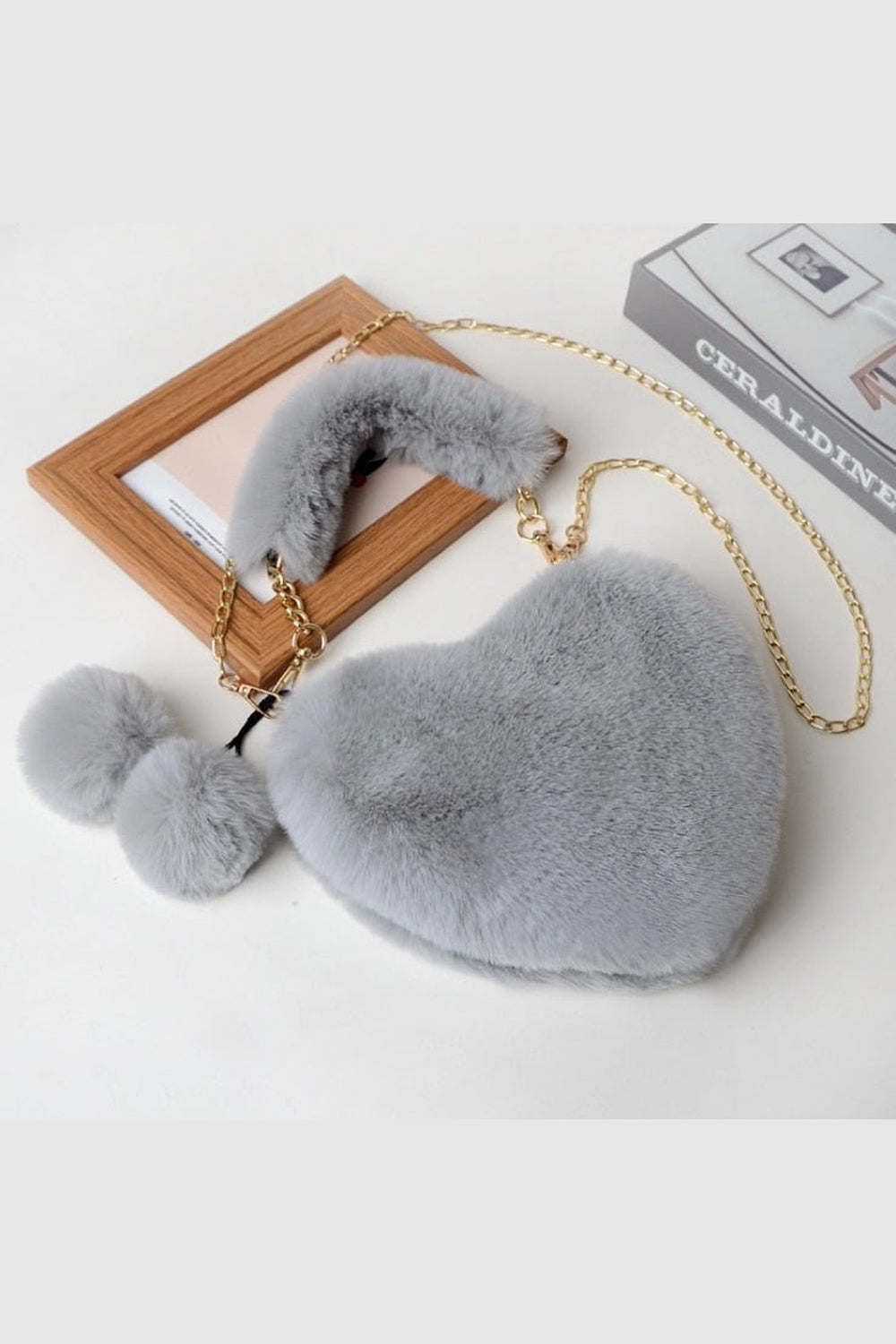 Y2k Preppy Plush Handbag