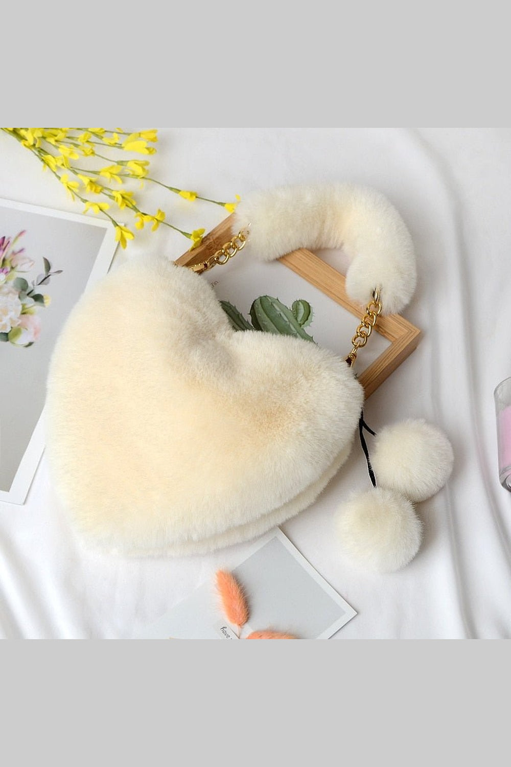 Y2k Preppy Plush Handbag