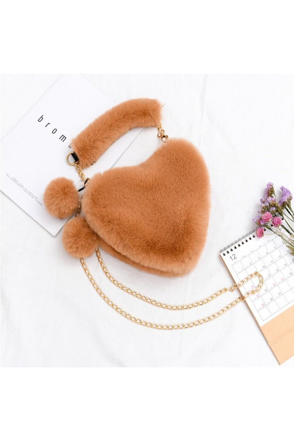 Y2k Preppy Plush Handbag