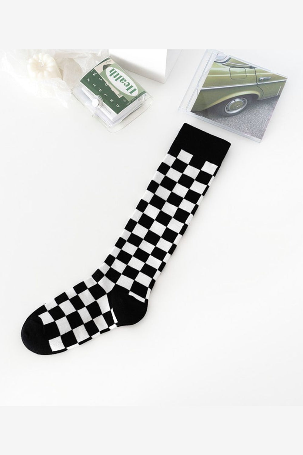 Y2k Preppy Style Knee High Socks