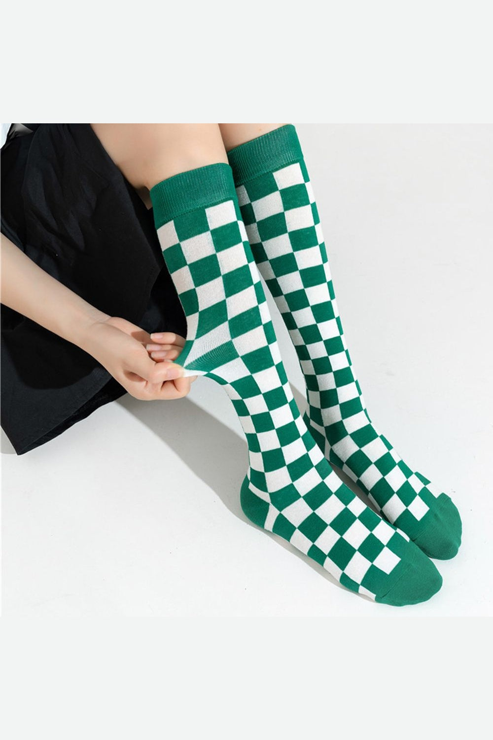 Y2k Preppy Style Knee High Socks