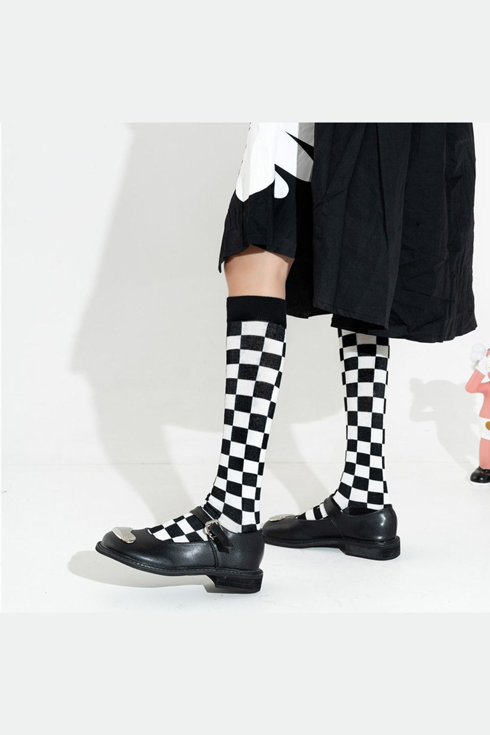 Y2k Preppy Style Knee High Socks