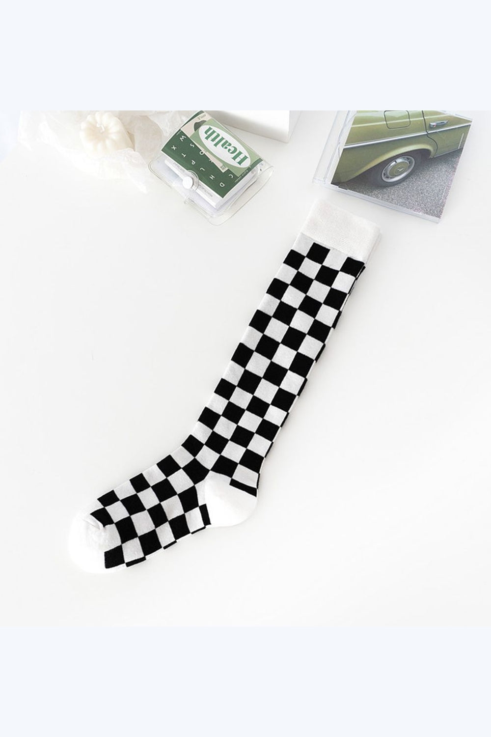 Y2k Preppy Style Knee High Socks