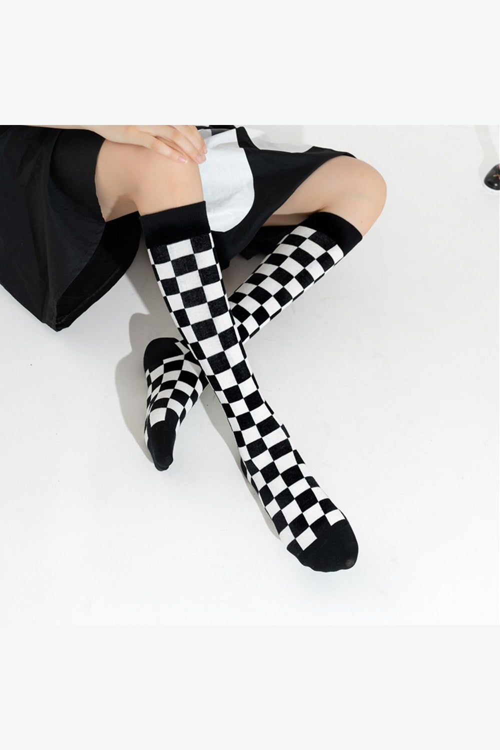 Y2k Preppy Style Knee High Socks
