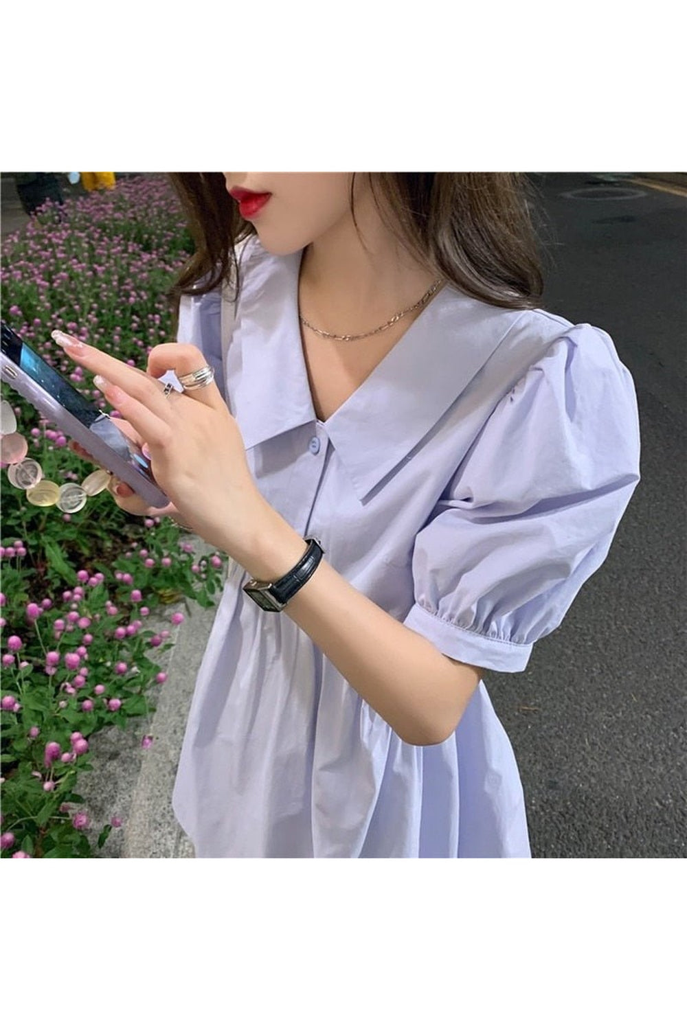 Y2k Preppy Sweet Mini Summer Dress