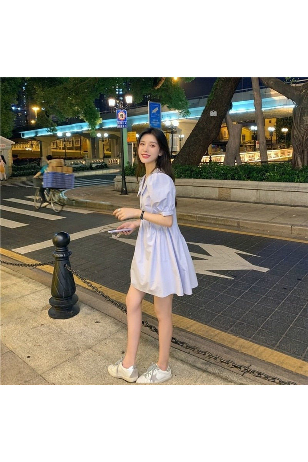 Y2k Preppy Sweet Mini Summer Dress