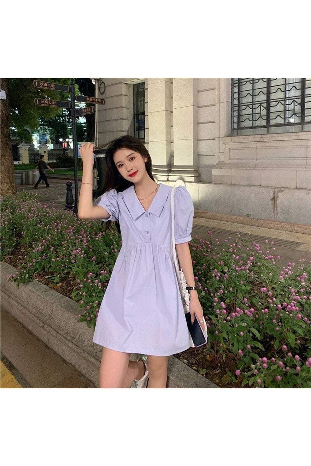 Y2k Preppy Sweet Mini Summer Dress