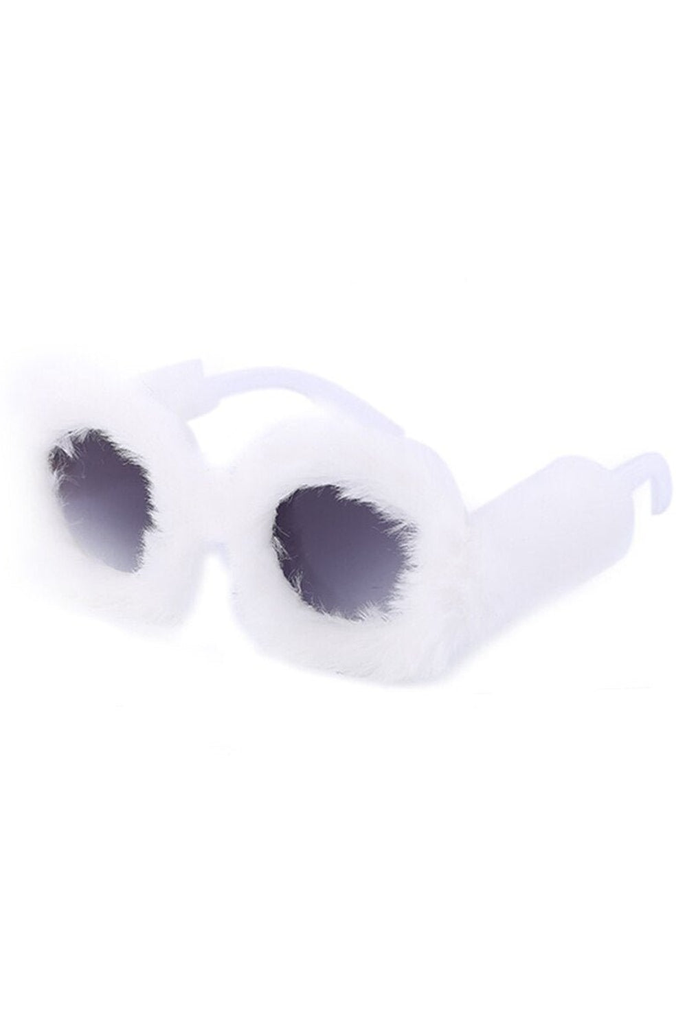 Y2k Preppy Velvet Cat Eye Sunglasses