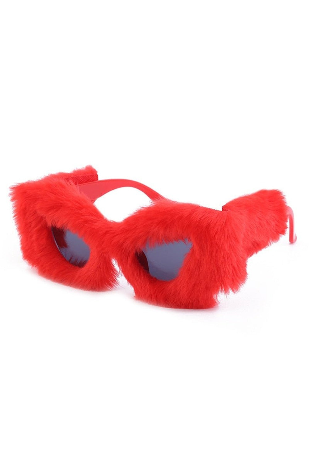 Y2k Preppy Velvet Cat Eye Sunglasses