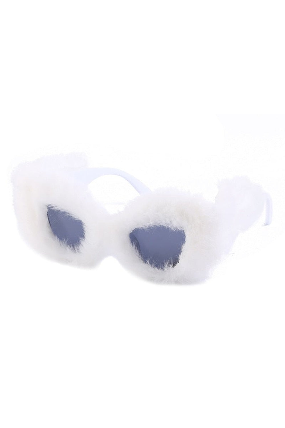 Y2k Preppy Velvet Cat Eye Sunglasses