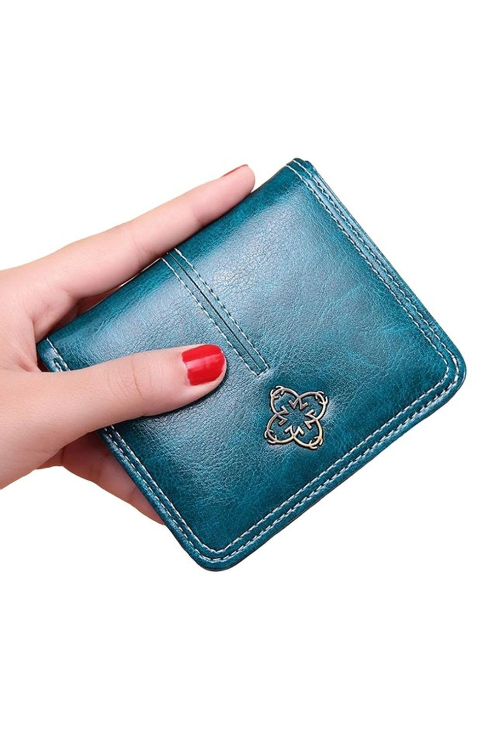 Y2k PU Leather Aesthetic Wallet