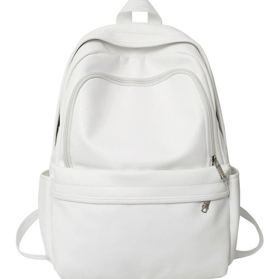 Y2k PU Leather Couple Backpack