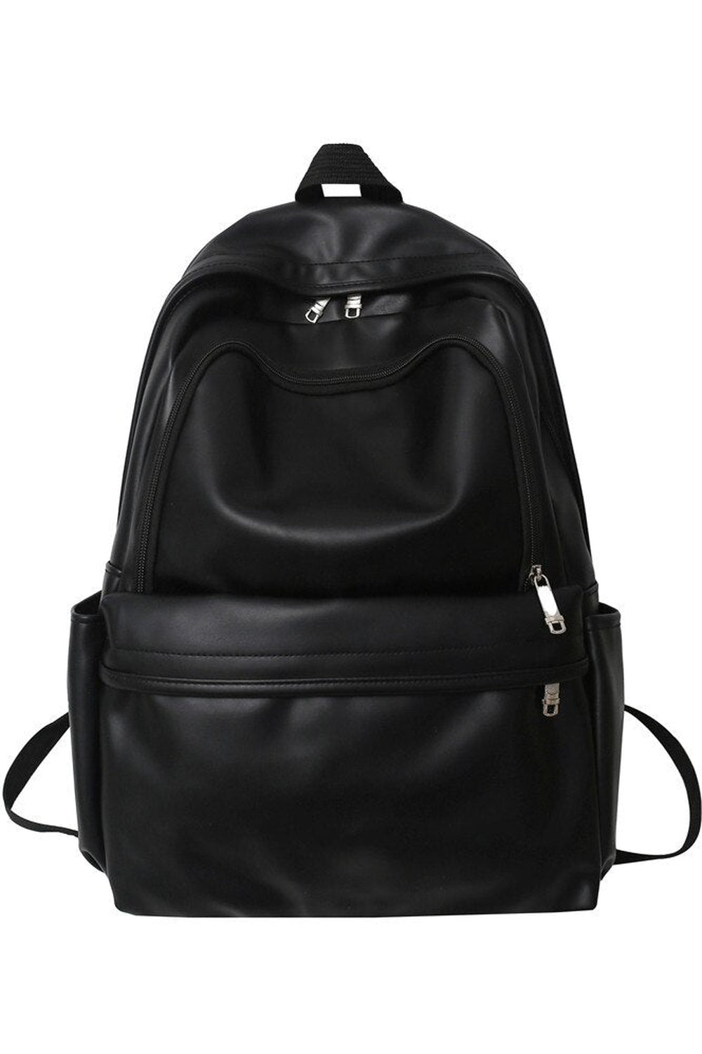 Y2k PU Leather Couple Backpack