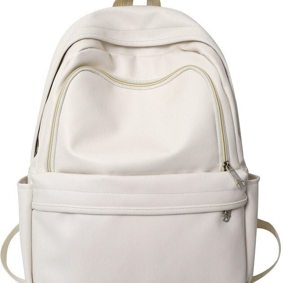 Y2k PU Leather Couple Backpack