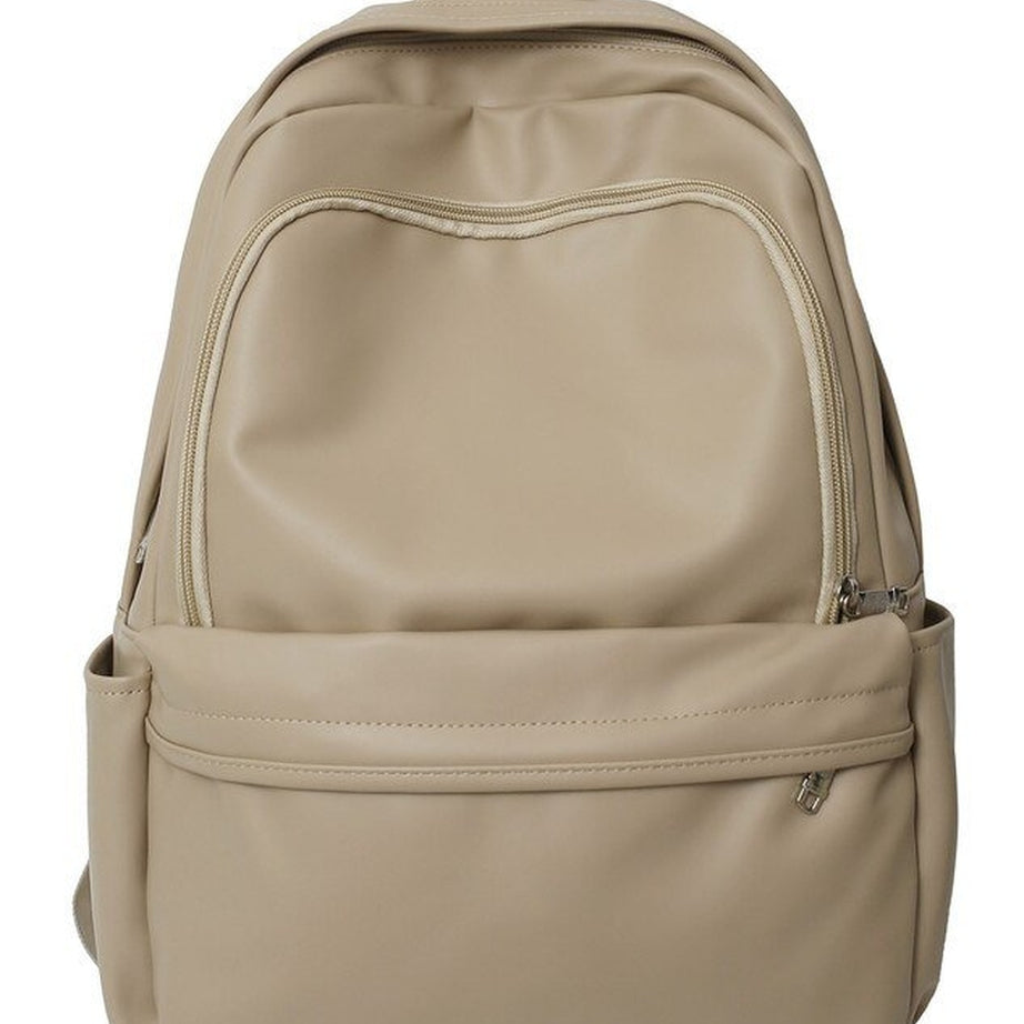 Y2k PU Leather Couple Backpack