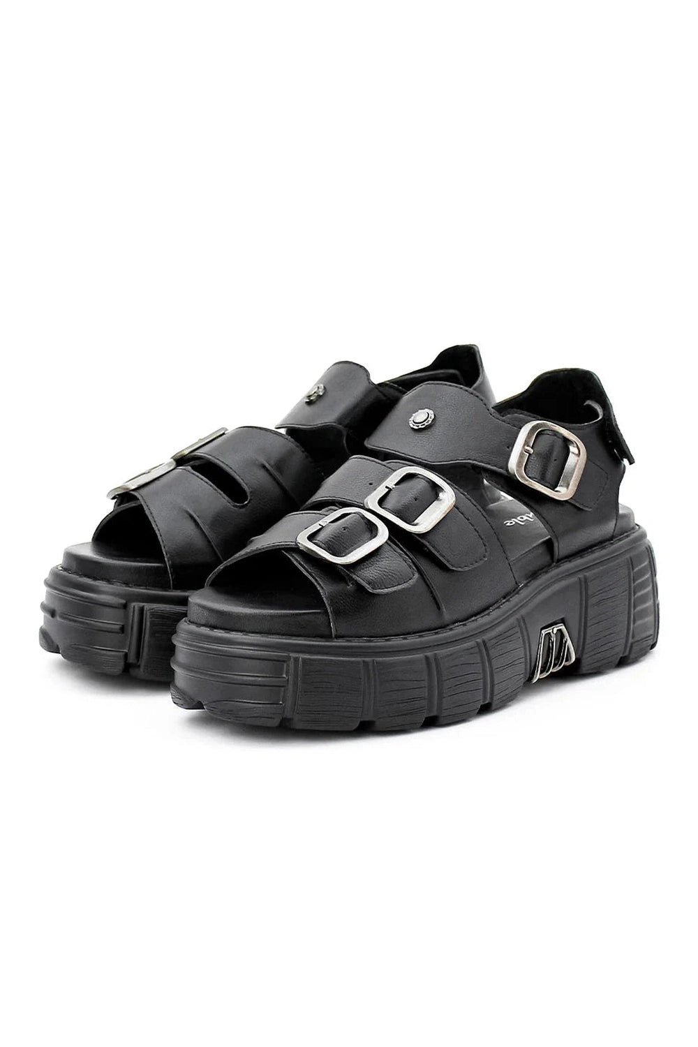 Y2k Punk Clip Toe Sandals