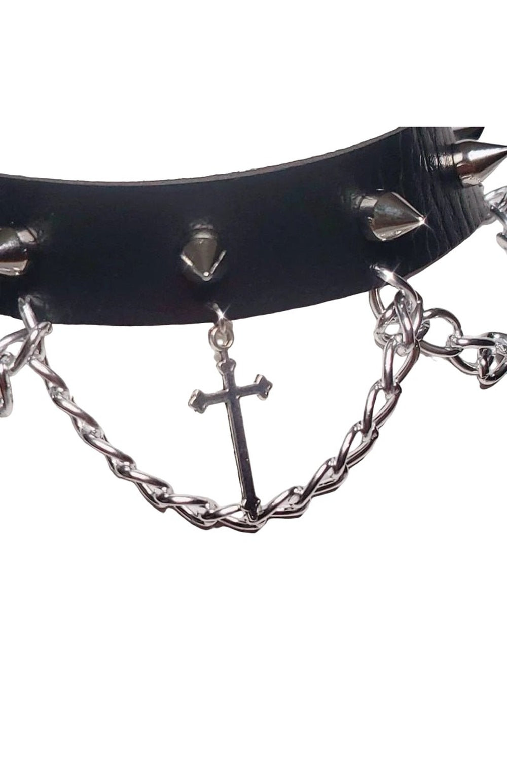 Y2k Punk Goth Cross Choker