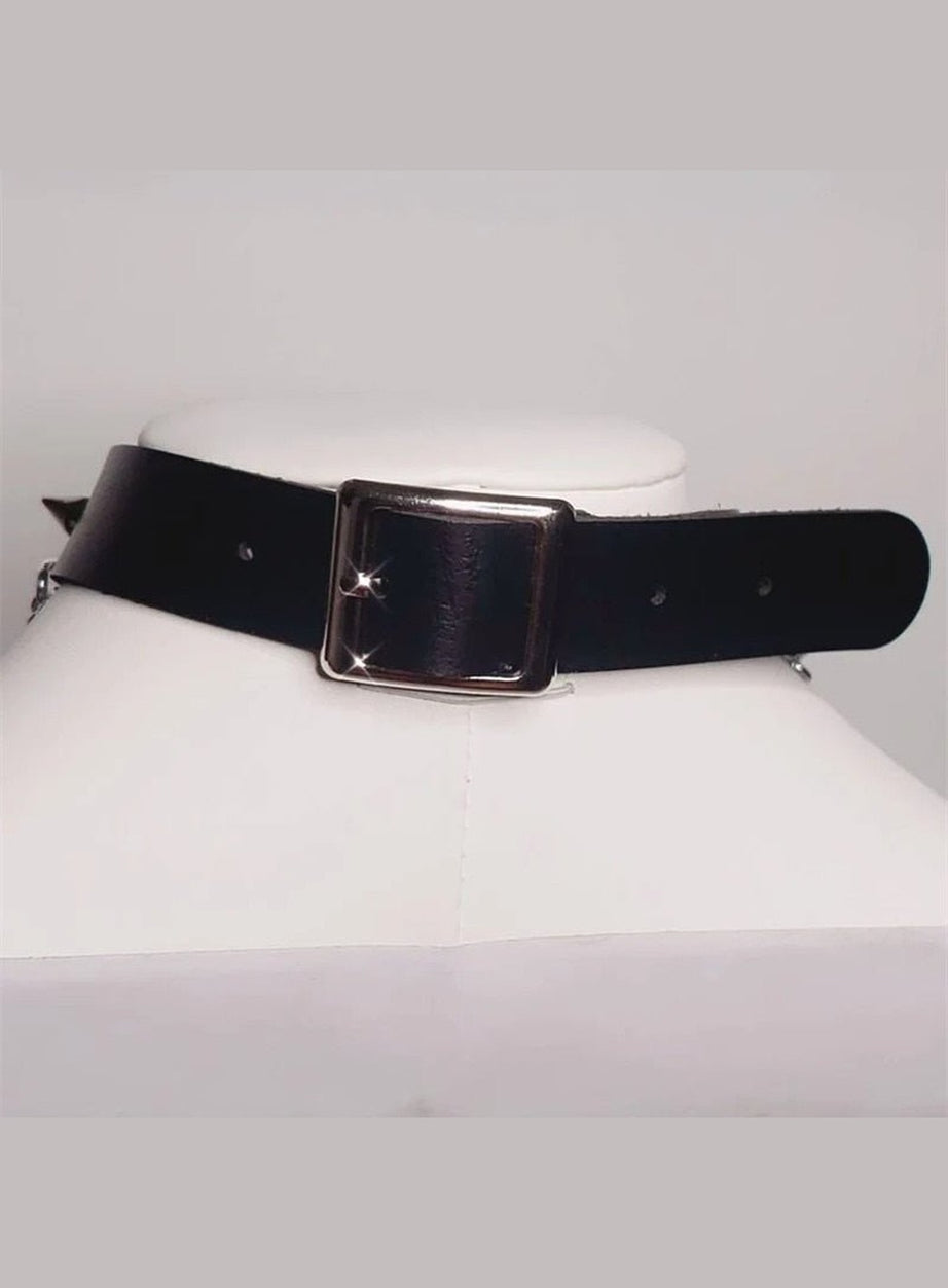 Y2k Punk Goth Cross Choker