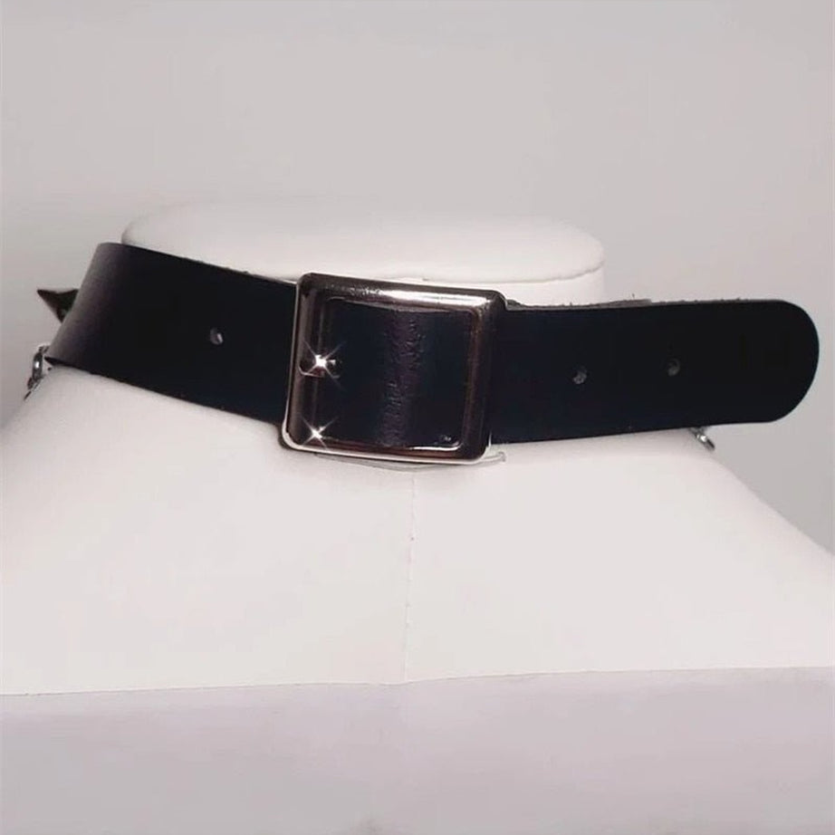 Y2k Punk Goth Cross Choker