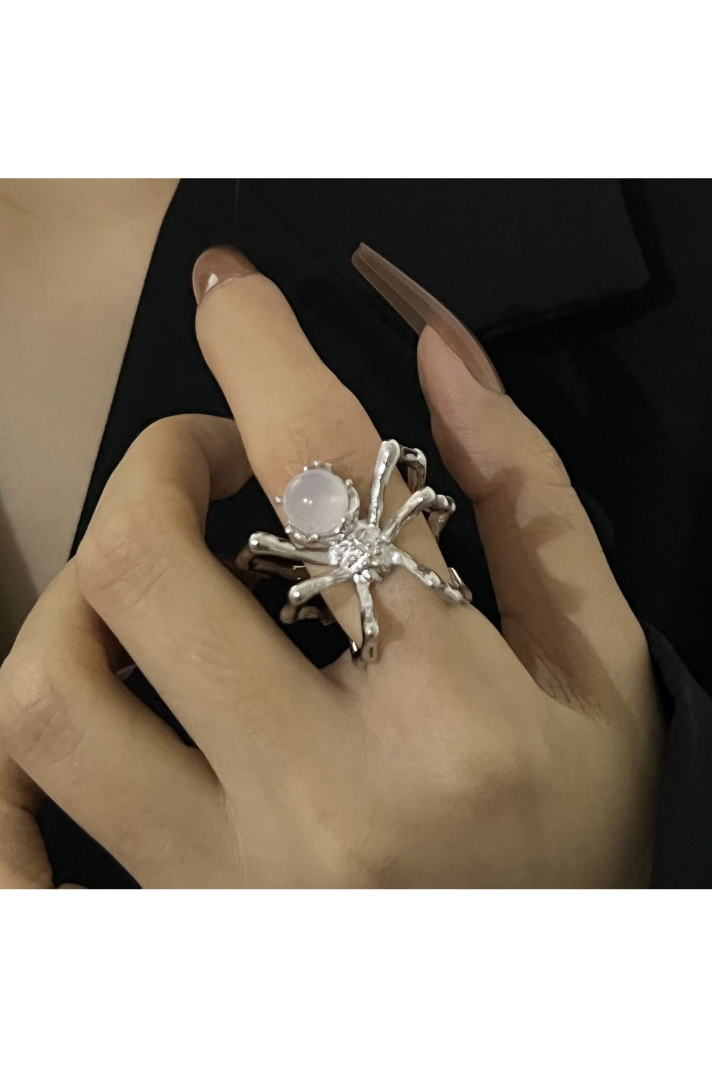 Y2k Punk Spider Ring