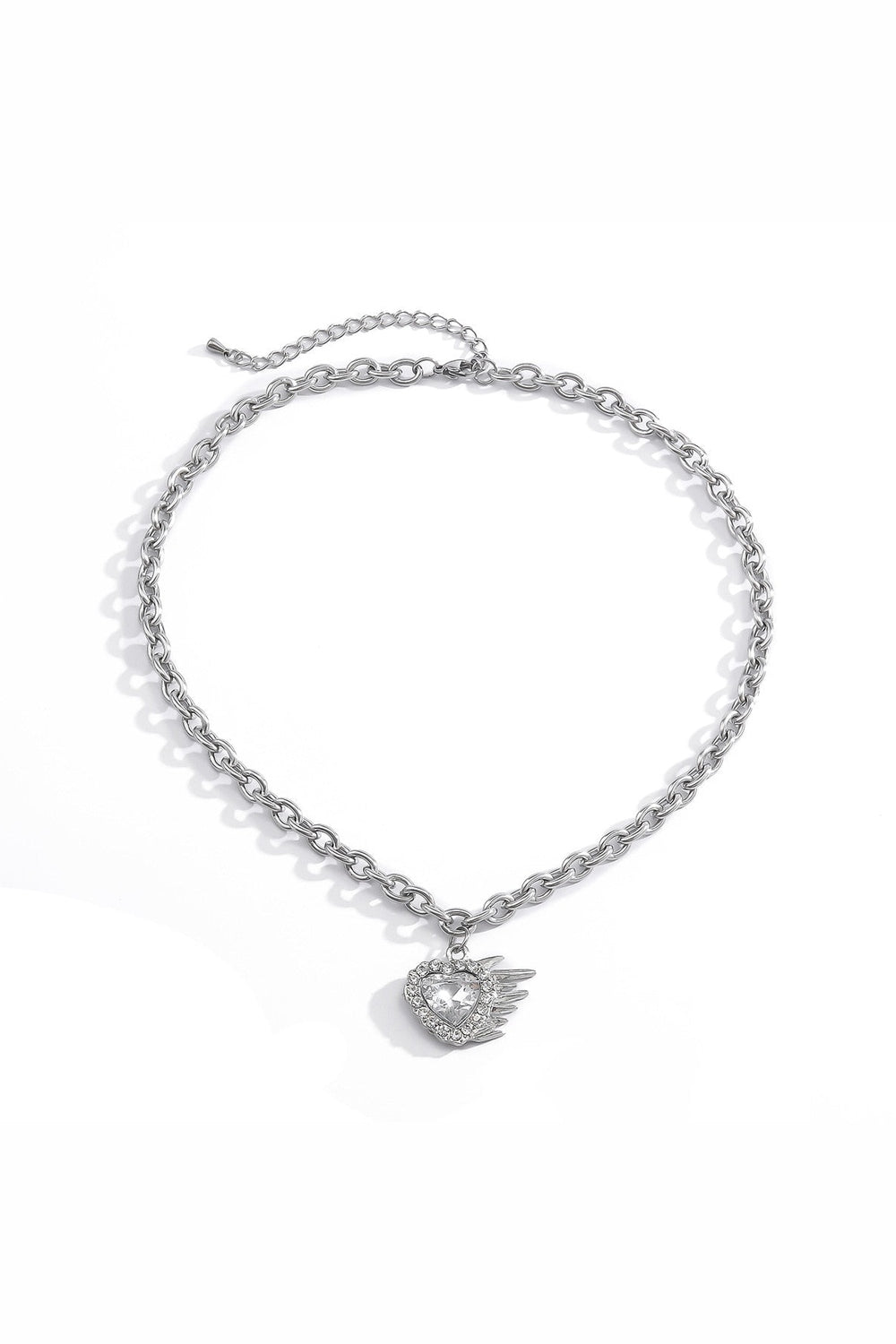 Y2k Rainbow Crystal Necklace