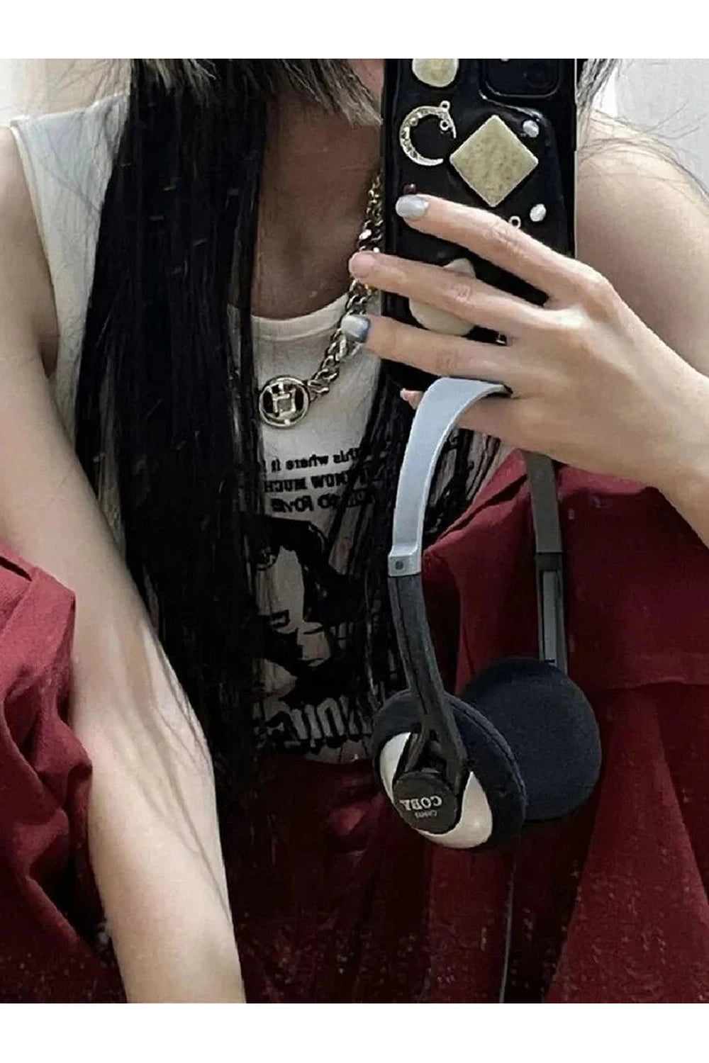 Y2k Rebel Echoes Tank Top