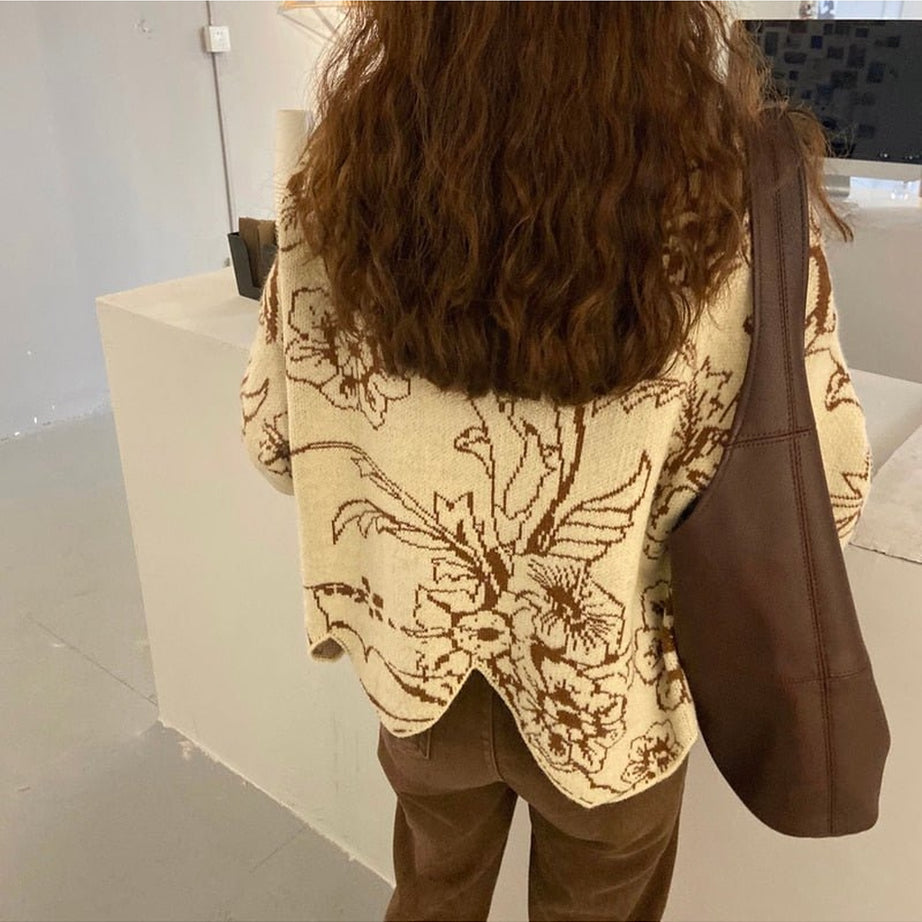 Y2k Retro Aesthetic Knitwear Sweater