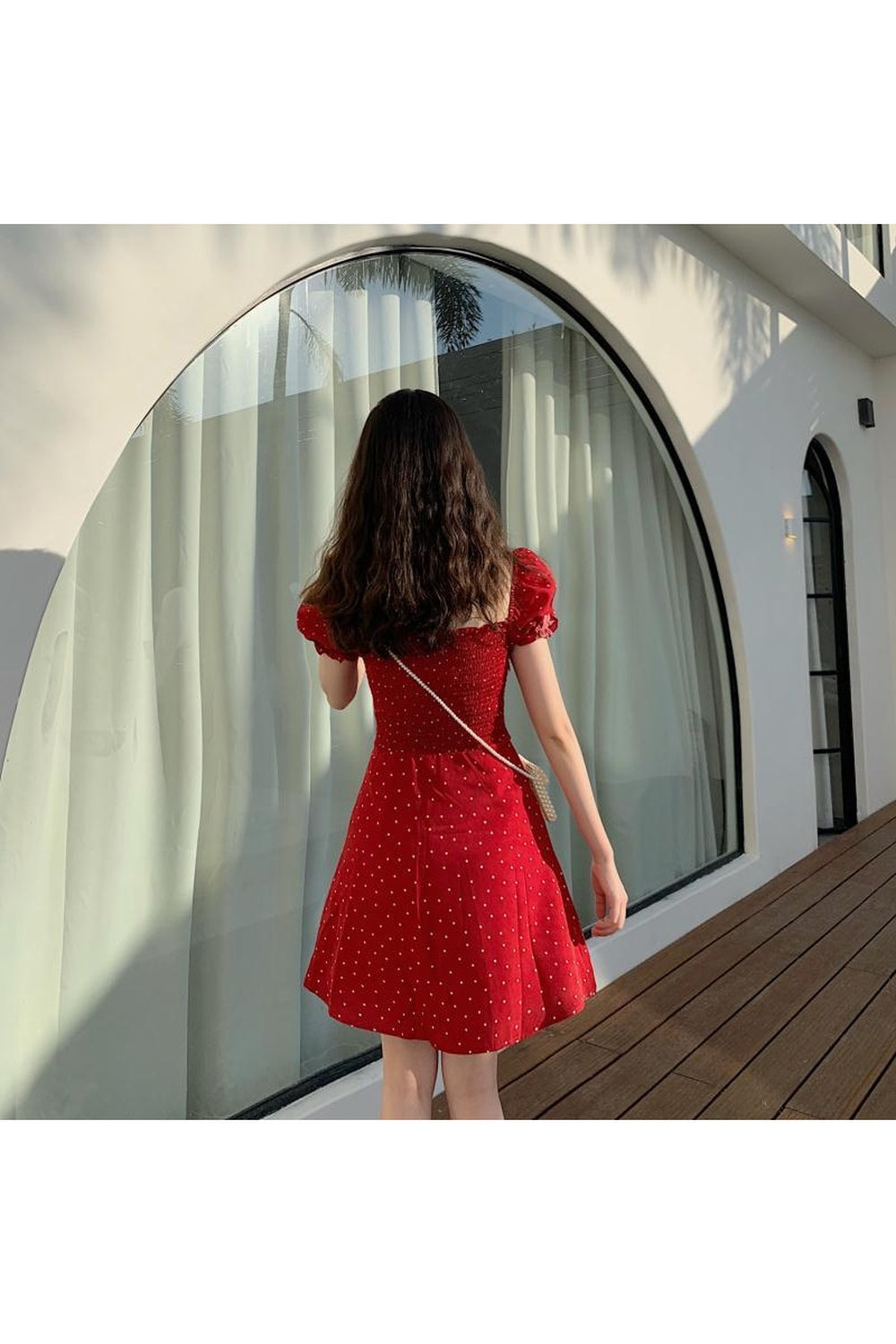 Y2k Retro Dot Summer Dress