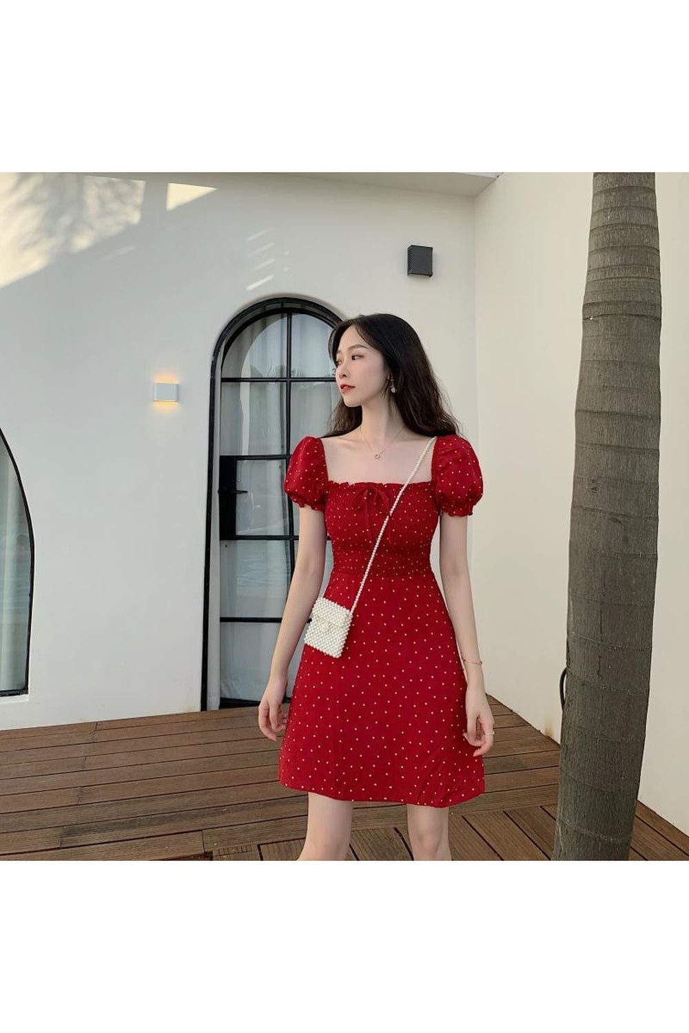 Y2k Retro Dot Summer Dress