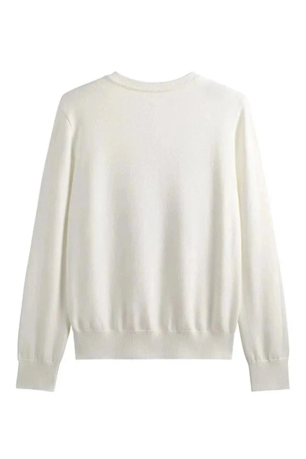 Y2k Retro Embroidery Knit Pullover