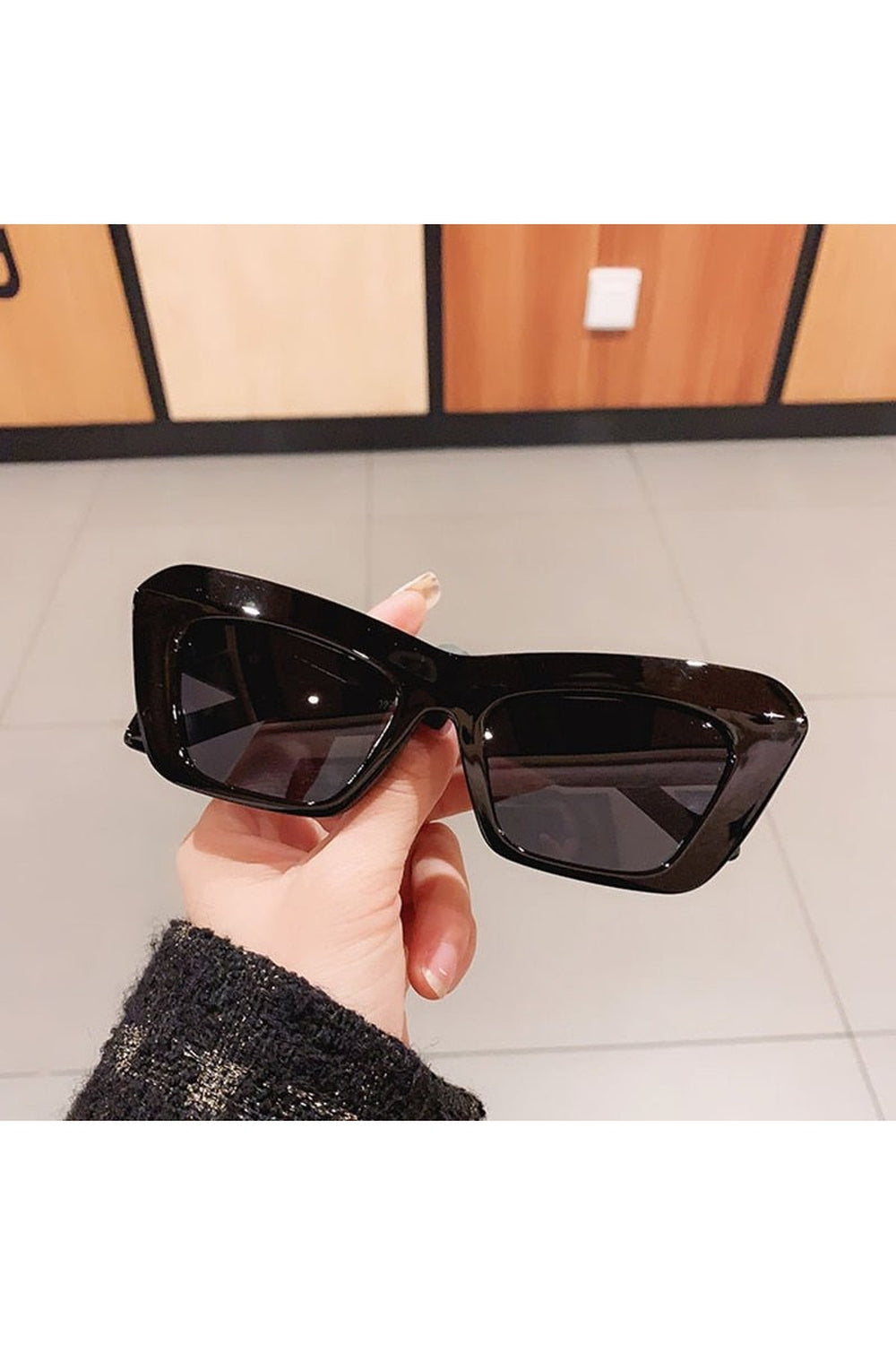 Y2k Retro Fashion Cat Eye Style Sunglasses