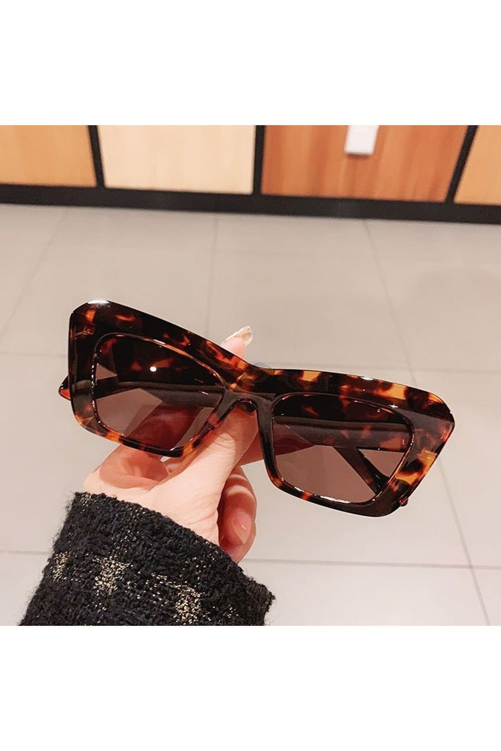 Y2k Retro Fashion Cat Eye Style Sunglasses
