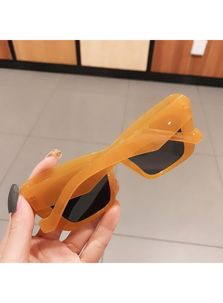 Y2k Retro Fashion Cat Eye Style Sunglasses