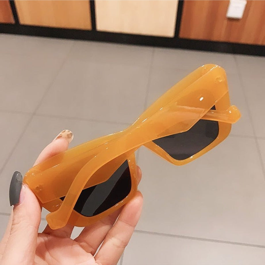 Y2k Retro Fashion Cat Eye Style Sunglasses