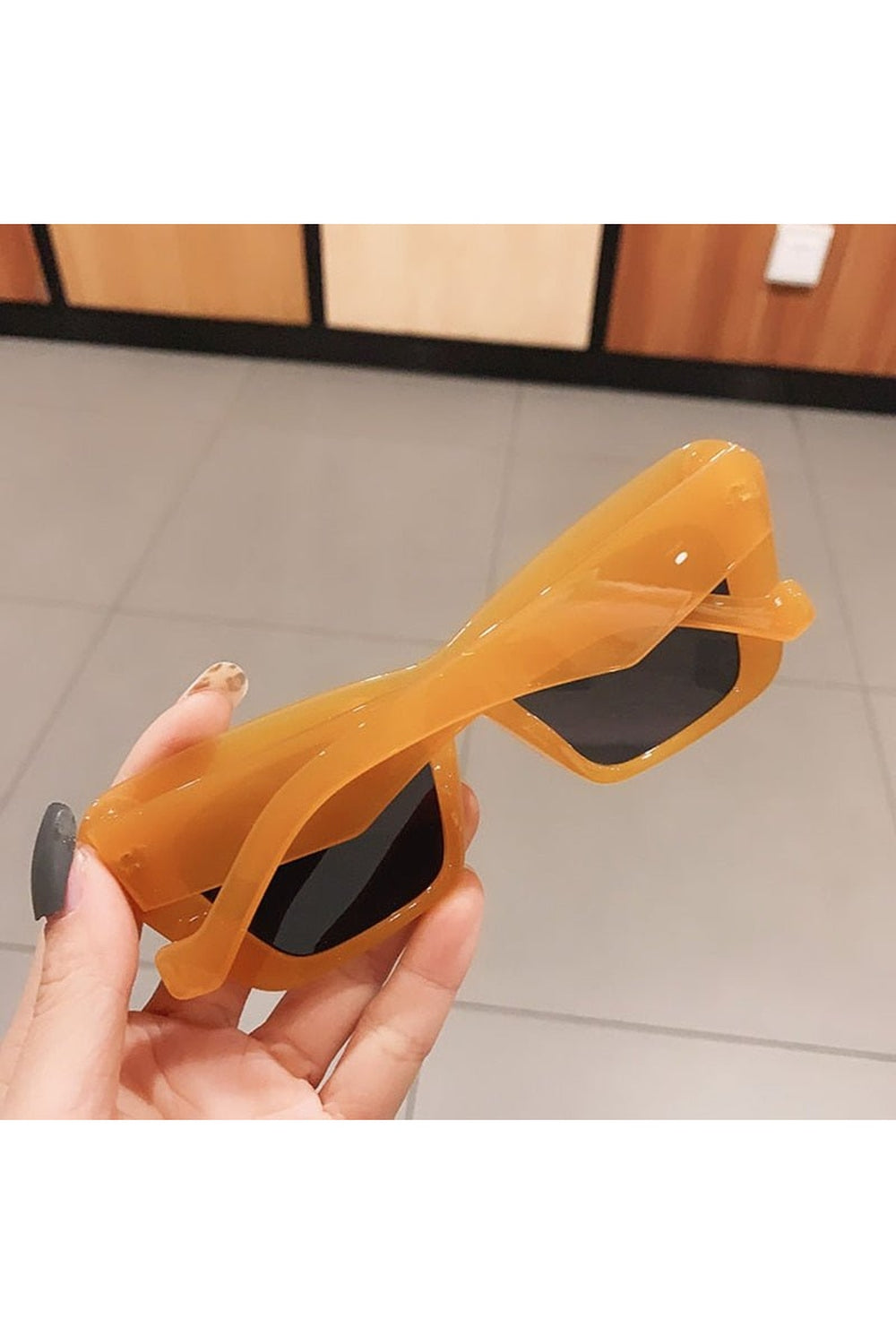Y2k Retro Fashion Cat Eye Style Sunglasses