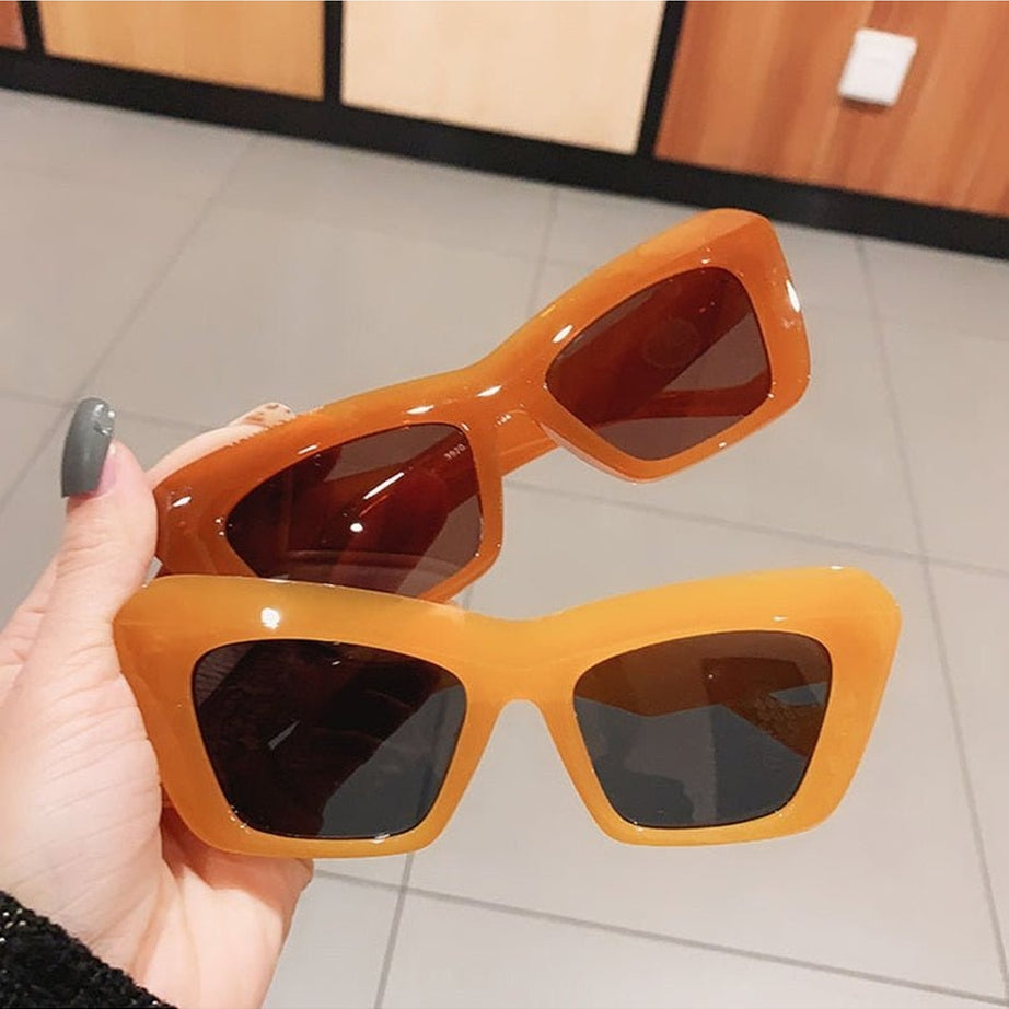 Y2k Retro Fashion Cat Eye Style Sunglasses