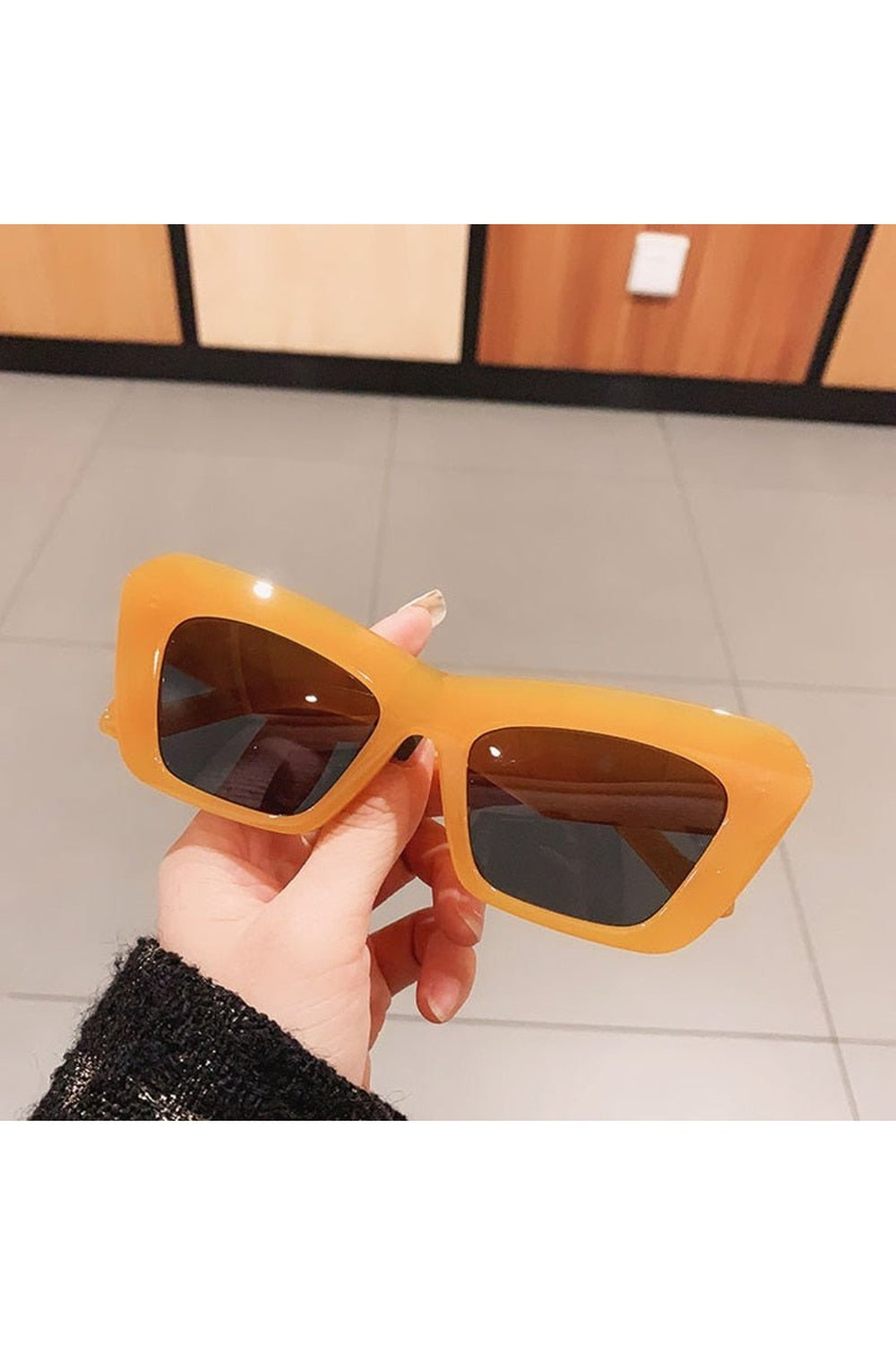 Y2k Retro Fashion Cat Eye Style Sunglasses
