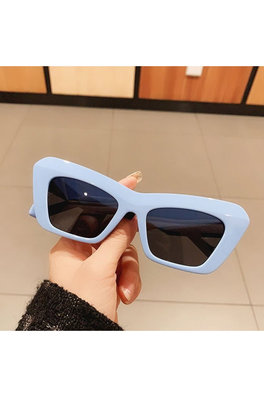 Y2k Retro Fashion Cat Eye Style Sunglasses