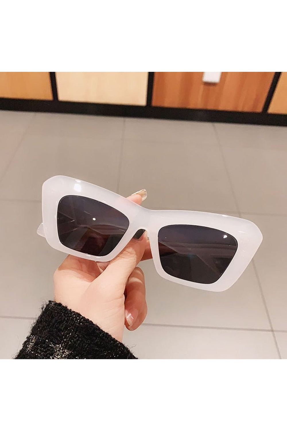 Y2k Retro Fashion Cat Eye Style Sunglasses